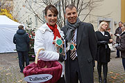 Anna Maria Kaufmann und BMW Niederlassungsleiter Peter Mey (©Foto. Martin Schmitz)